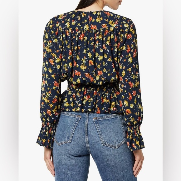 Victor Alfaro Floral Print Women's Top - size Large - Picture 4 of 9